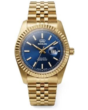 Richelieu Swiss Excellence 38Mm Watch - Blue