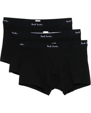 Paul Smith Boxer Con Banda Logo - Nero
