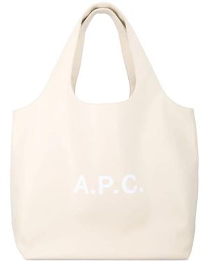 A.P.C. Ninon Tote Bag - Natural