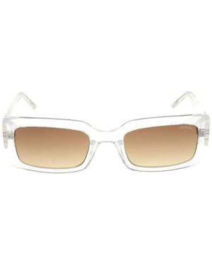 Guess Rectangle-Frame Sunglasses - White