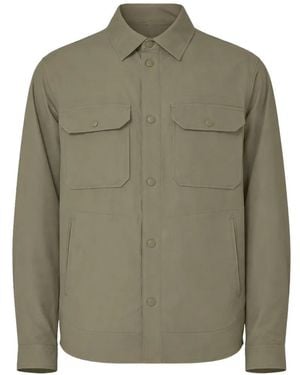 Woolrich Chest-Pocket Buttoned Shirt - Green