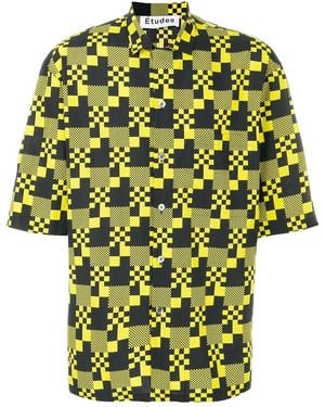 Etudes Studio Souvenir Checked Shirt - Green