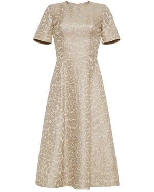 Adam Lippes Evangeline Midi Dress - Natural