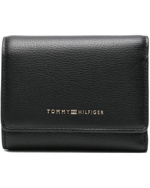 Tommy Hilfiger Flag Trifold Wallet - Black