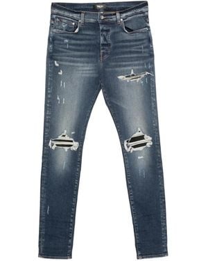 Amiri Jeans Im Distressed-Look - Blau