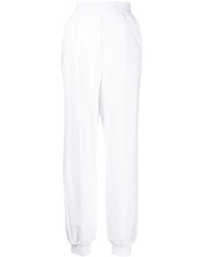 Alberta Ferretti カットアウト トラックパンツ - ホワイト