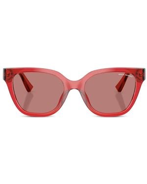 ARMANI EXCHANGE Sonnenbrille Mit Oversized-Gestell - Pink