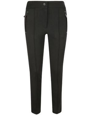 Moncler Pintuck-Embellished Trousers - Black