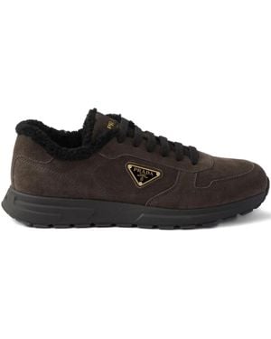 Prada Prax スエード スニーカー - ブラック