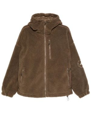 adidas By Stella McCartney Giacca Con Cappuccio - Marrone