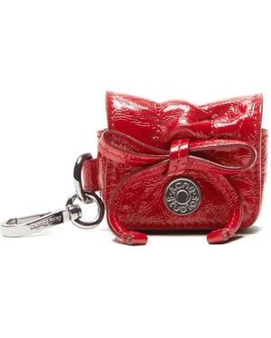 Acne Studios Multi-Pocket Headphones Case - Red