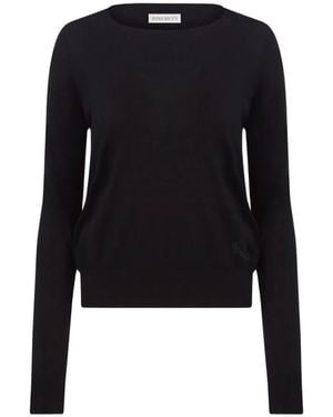 Nina Ricci Rückenfreier Pullover Mit Schleife - Blau
