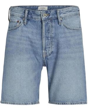 R.D.D. by Jack & Jones Belt-Loop Pocket Shorts - Blue