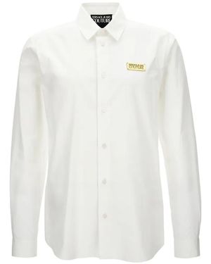 Versace Jeans Couture Logo Patch Shirt - White