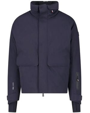 Moncler Hooded Padded Ski Jacket - Blue