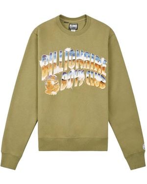 BBCICECREAM Logo-Print Sweatshirt - Green