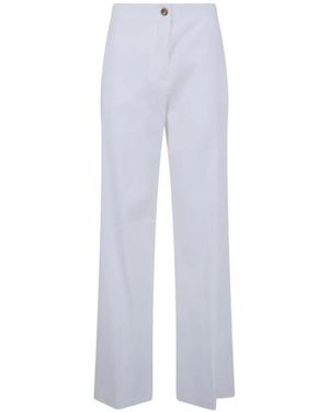 Seventy Buttoned Trousers - White
