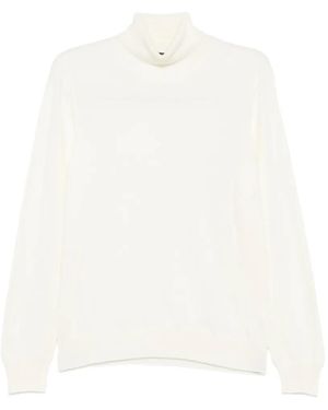 Tagliatore Long-Sleeves Jumper - White