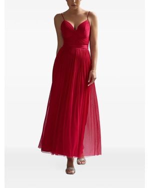 Cristallini Abito Midi Hestia - Rosso