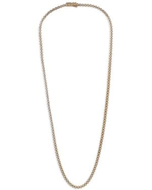 with love Lab-Grown Diamond Bezel Necklace - White