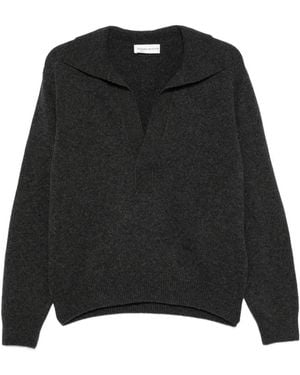 Victoria Beckham Pullover Mit V-Ausschnitt - Schwarz