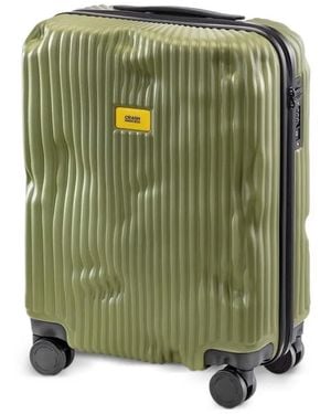 Crash Baggage Stripe Trolley - Green