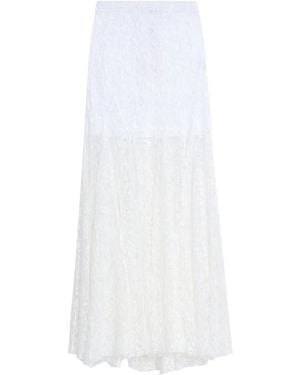Amir Slama X Astrid Lace Maxi Skirt - White