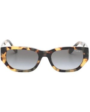 Vogue Eyewear Tortoiseshell-Effect Sunglasses - Grey