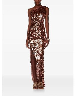 Bronx and Banco Farah Maxi Dress - Metallic