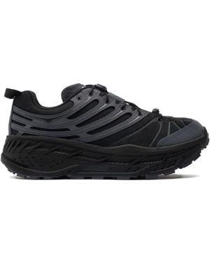 Hoka One One One Stinson Evo Og Tp Lace-Up Trainers - Black