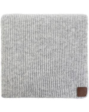 Eleventy Gerippter Schal - Grau