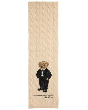 Polo Ralph Lauren Sciarpa Con Motivo Bear - Neutro