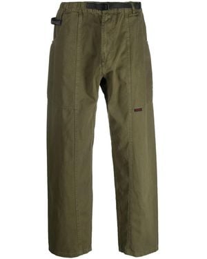 Gramicci Gadget Straight-Leg Cotton Trousers - Green