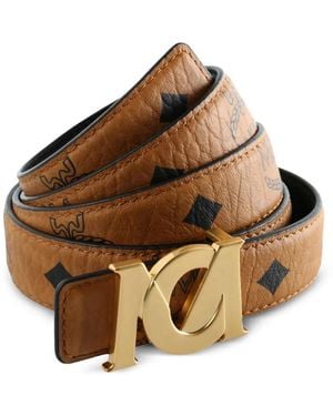MCM M-Art Reversible Belt - Brown