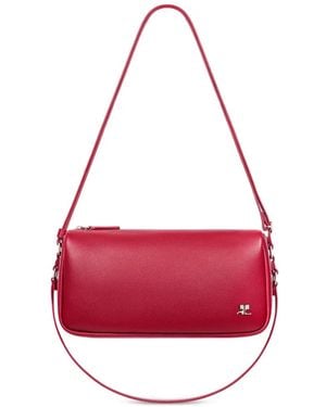 Courreges Small Three Sixty Shoulder Bag - Red
