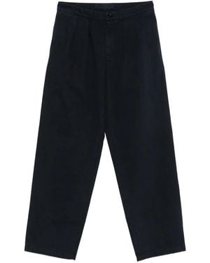 Aspesi Pantaloni Con Pieghe - Blu