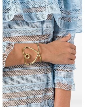 Chloé Brazalete En Forma De Corazón - Metálico