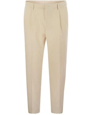 Tagliatore Tailored Trousers - Natural