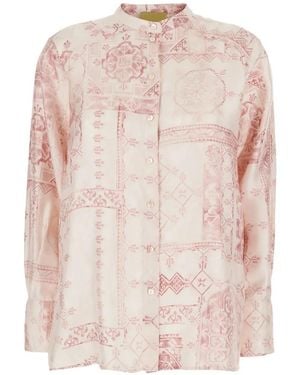 Momoní Patterned Shirt - Pink