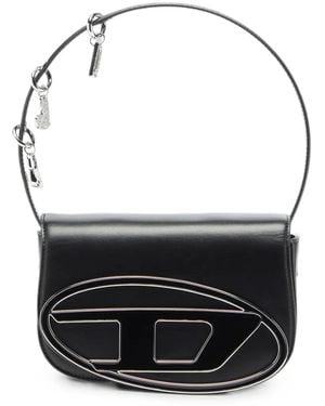 DIESEL 1Dr Oval D Shoulder Bag - Black