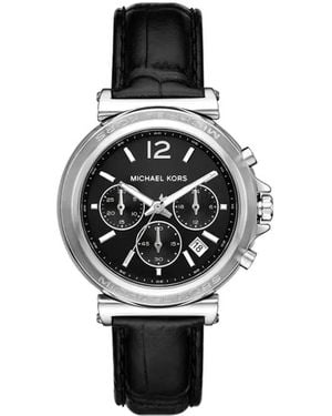 Michael Kors Maren Chronograph 40mm - ブラック