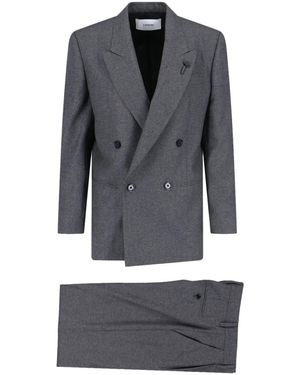 Lardini テーラードスーツ - グレー