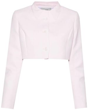 Coperni Prince Of Wales-Print Jacket - Pink