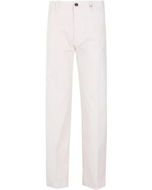 Myths Button-Fastening Trousers - White