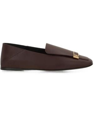Sergio Rossi Sr Evolv Logo-Buckle Loafers - White