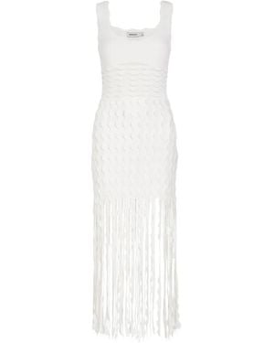 Jonathan Simkhai Brionne Maxi Dress - White