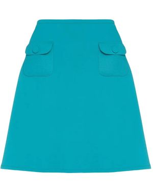 Eres Maritime Mini Skirt - Blue