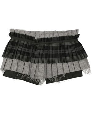 OPEN YY Pleated Pocket Belt - Black