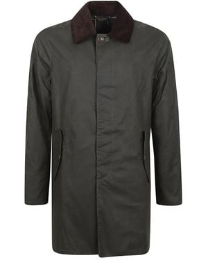 Barbour X Baracuta Jas Met Ribfluwelen Kraag - Grijs
