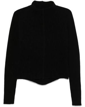 Rick Owens Cashmere Turtle-Neck Sweater - Black